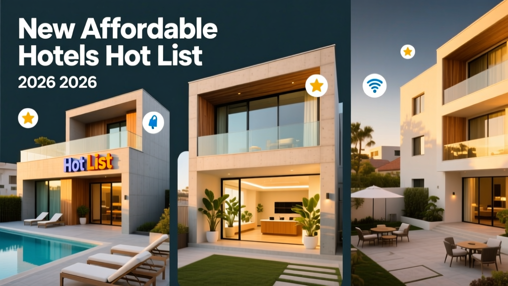 New Affordable Hotels Hot List 2026: Value, Design, and Sustainability in Focus