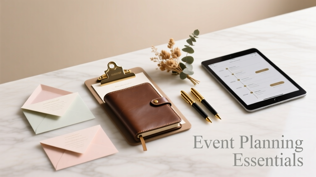 Event Planning Essentials: A Practical, Step-by-Step Framework for Stress-Free Execution