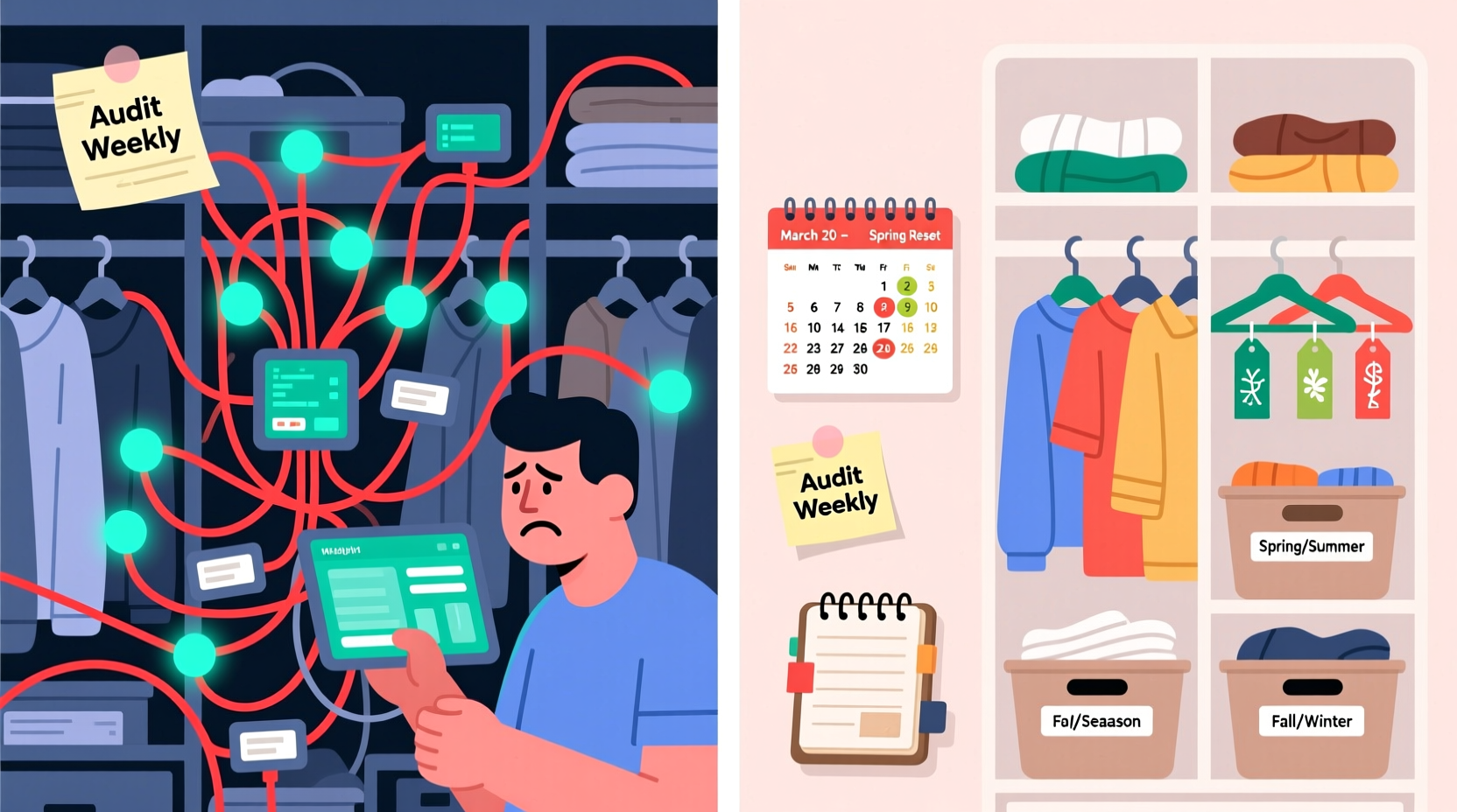 closet organization tips is a weight sensor worth it