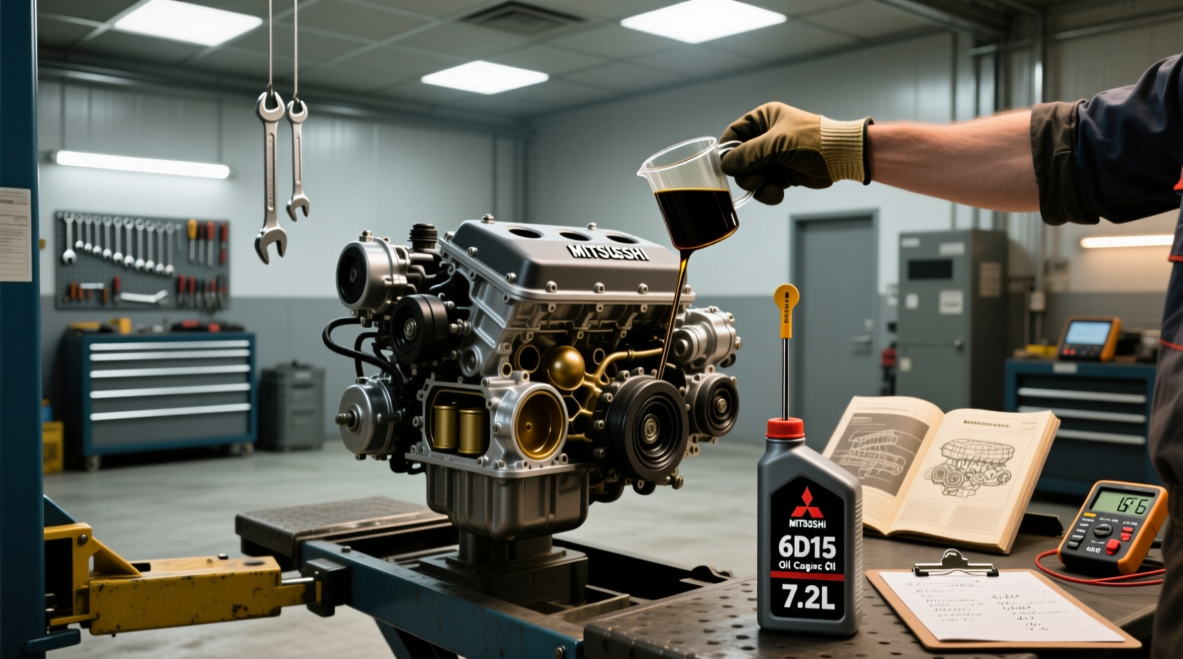 How to Choose a Mitsubishi 6D15 Engine: Oil Capacity & Buying Guide