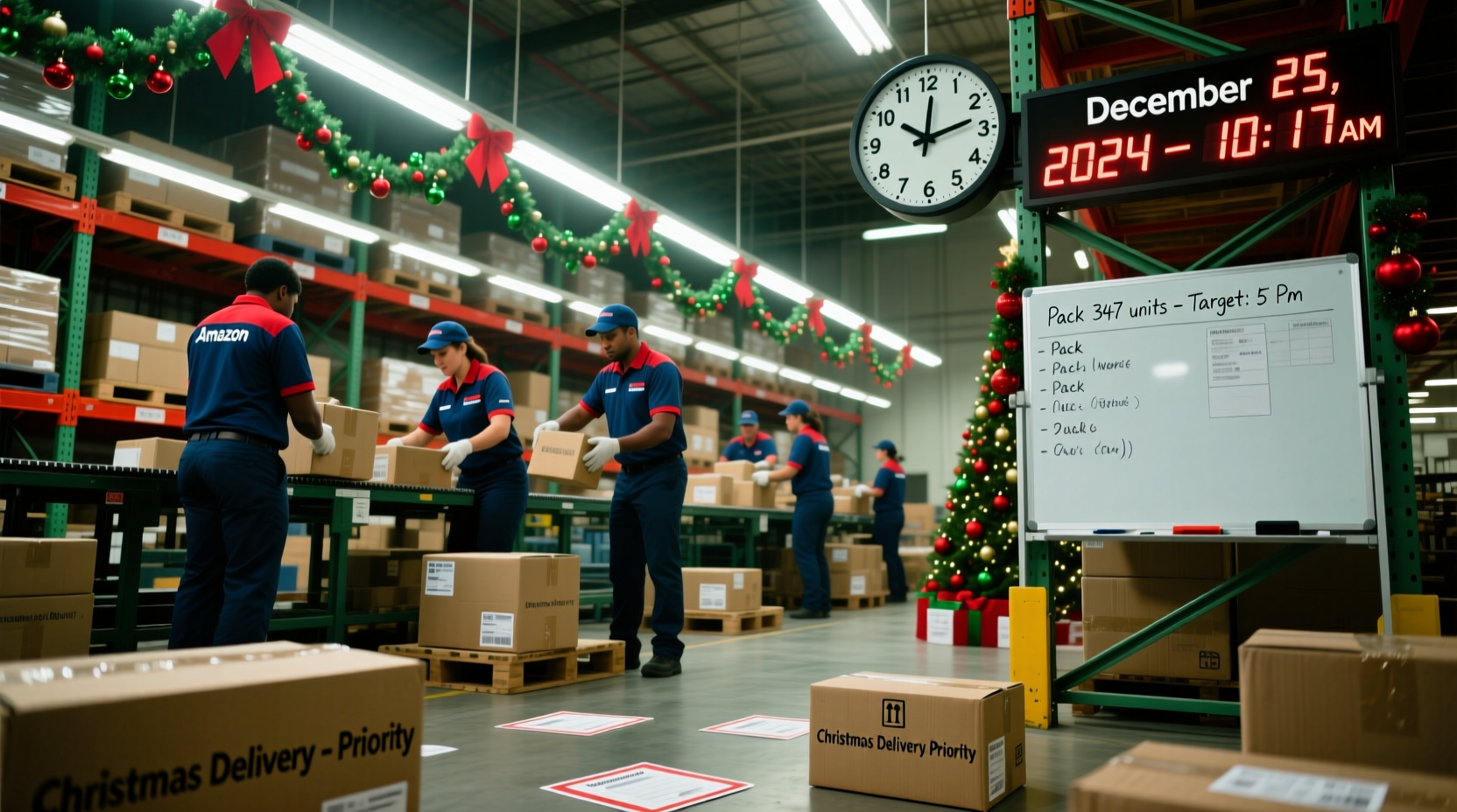 do amazon work on christmas