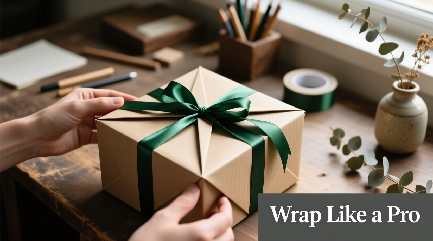 how to wrap presents like a pro using minimal tape and extra flair