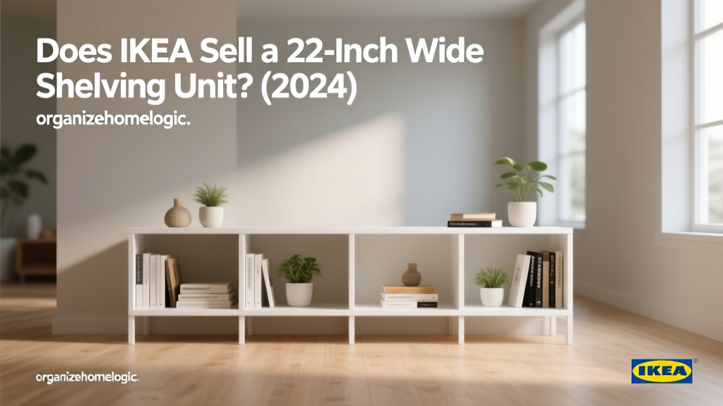 Does IKEA Sell a 22-Inch Wide Shelving Unit? (2024)
