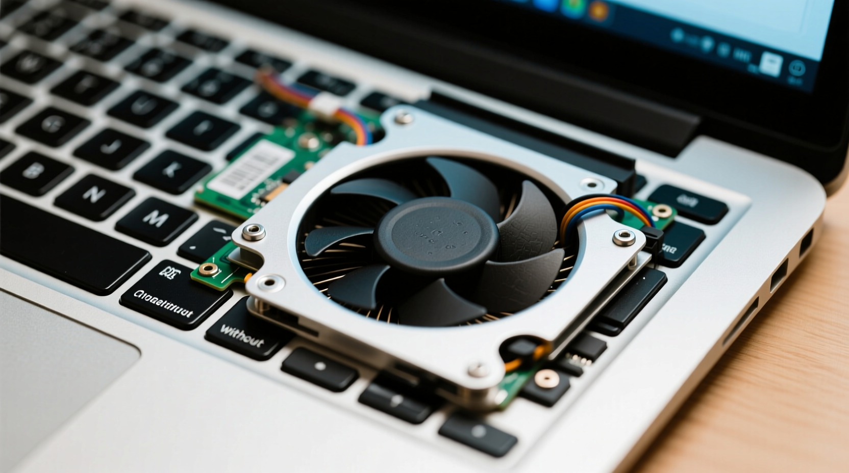 why does my laptop fan keep running loudly and how to fix it without opening it up