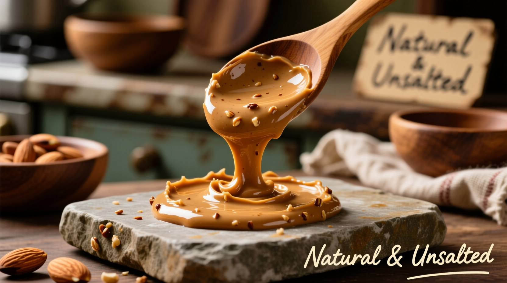 what does almond butter taste like