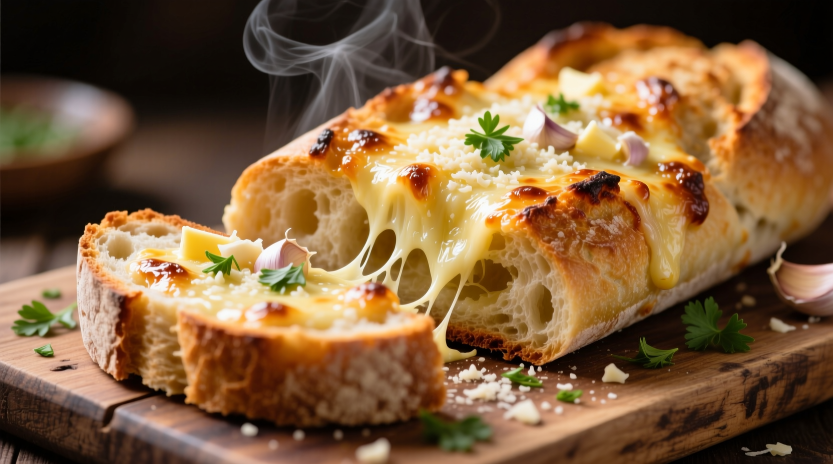 Perfect Homemade Cheesy Garlic Bread Recipe in 30 Minutes