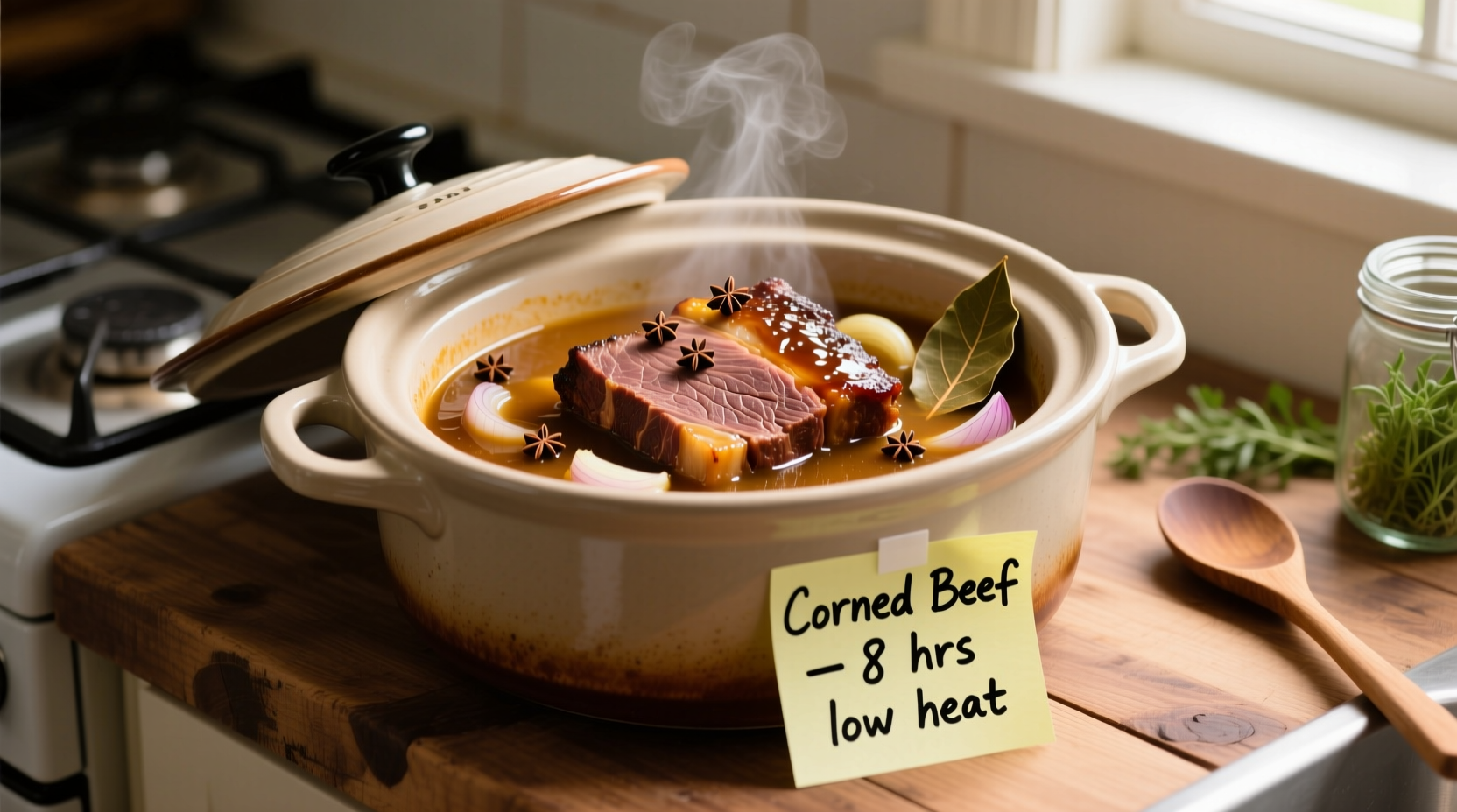 how do you cook corned beef in the crock pot