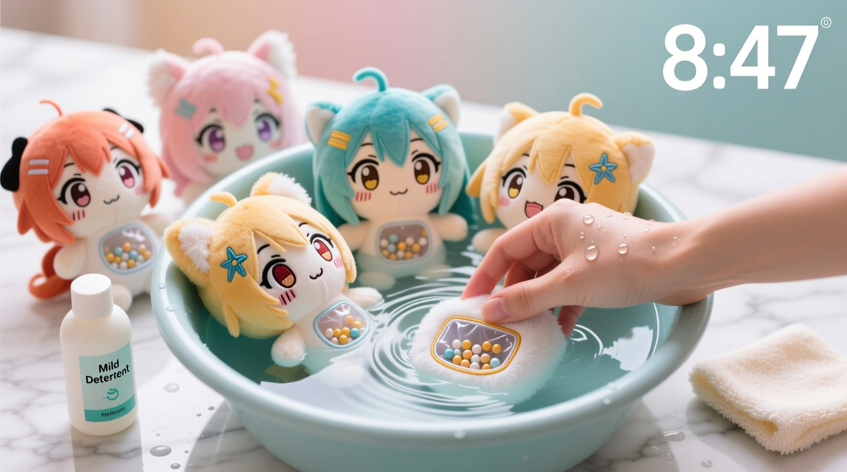 How to Wash Anime Plushies Safely