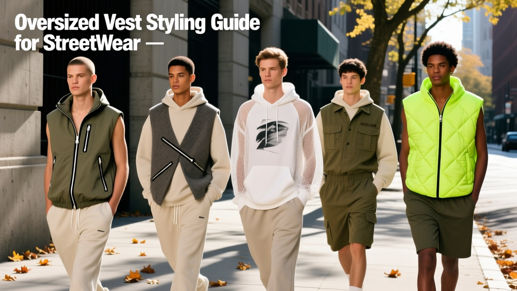 Oversized Vest Styling Guide for Streetwear