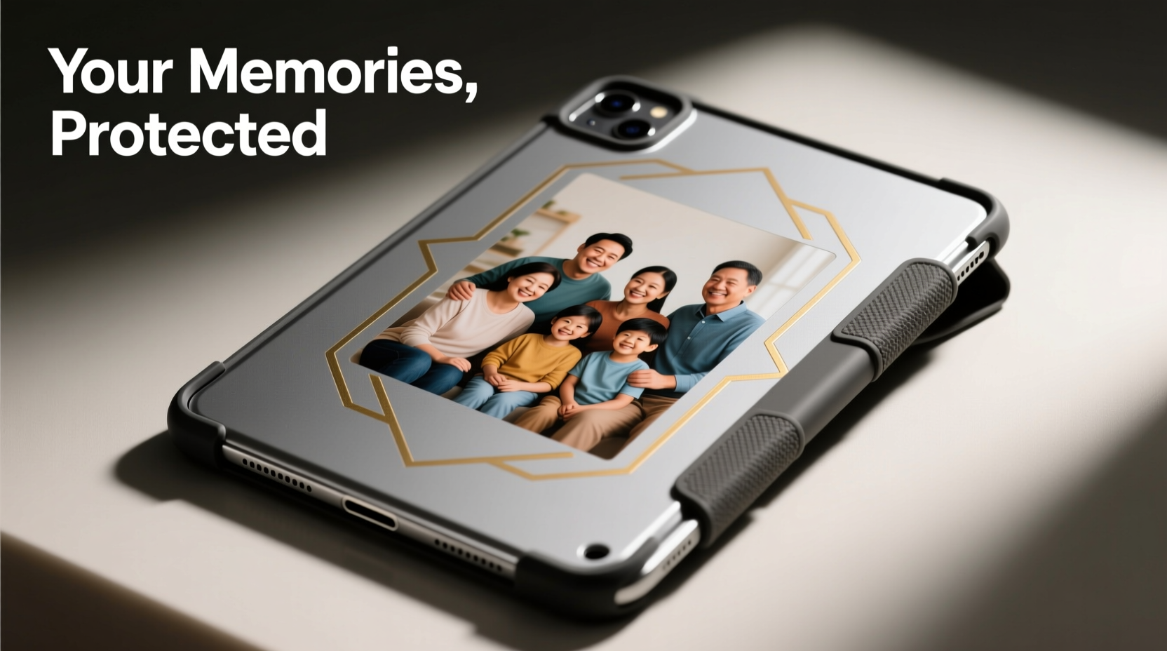 how to personalize a tablet case with photos without peeling