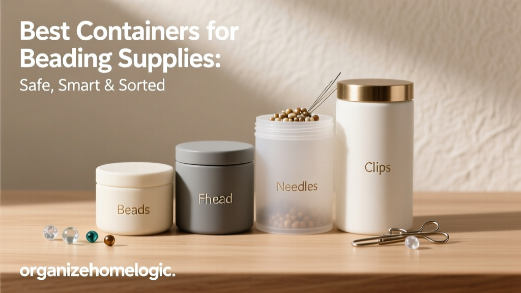 Best Containers for Beading Supplies: Safe, Smart & Sorted