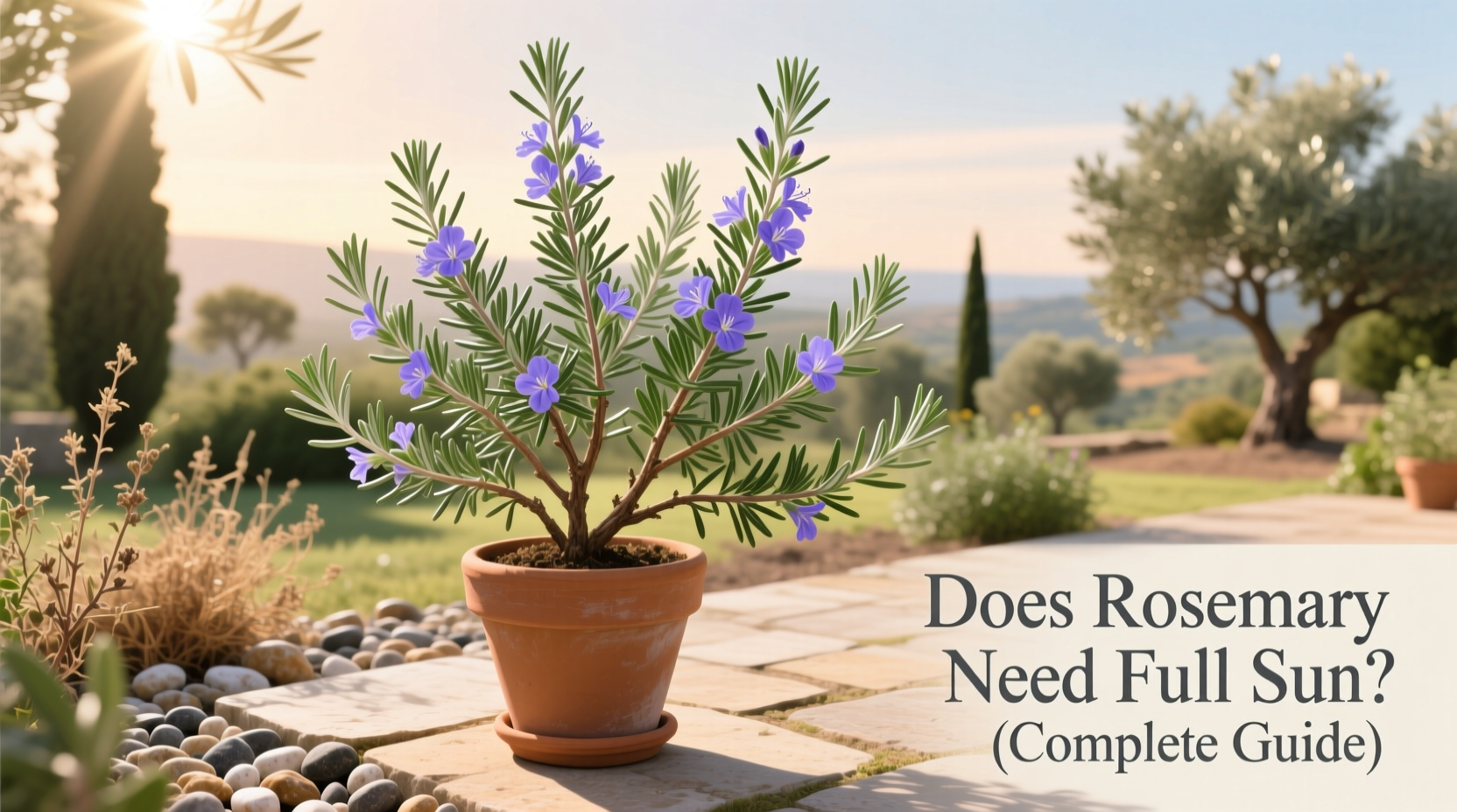 Rosemary Sunlight: 6-8 Hours Daily | TheHomeSprouts