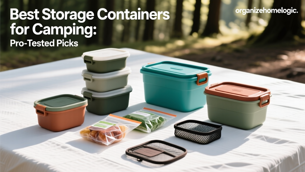 Best Storage Containers for Camping: Pro-Tested Picks