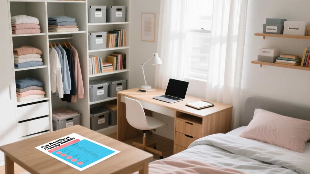 Free Printable Teen Bedroom Cleaning Checklist