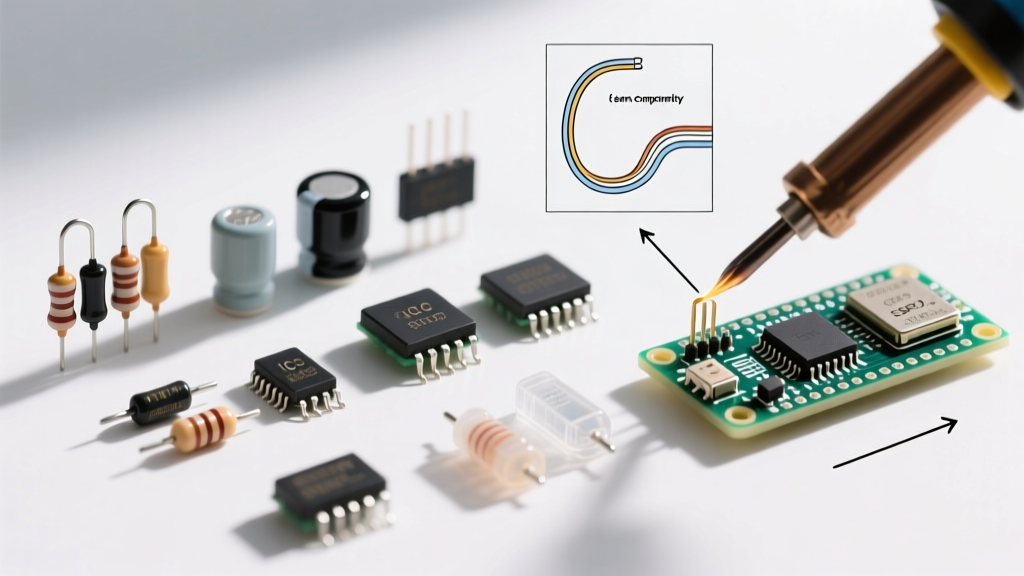 Surface Mount Electronic Component Identification Guide for PCB Rework