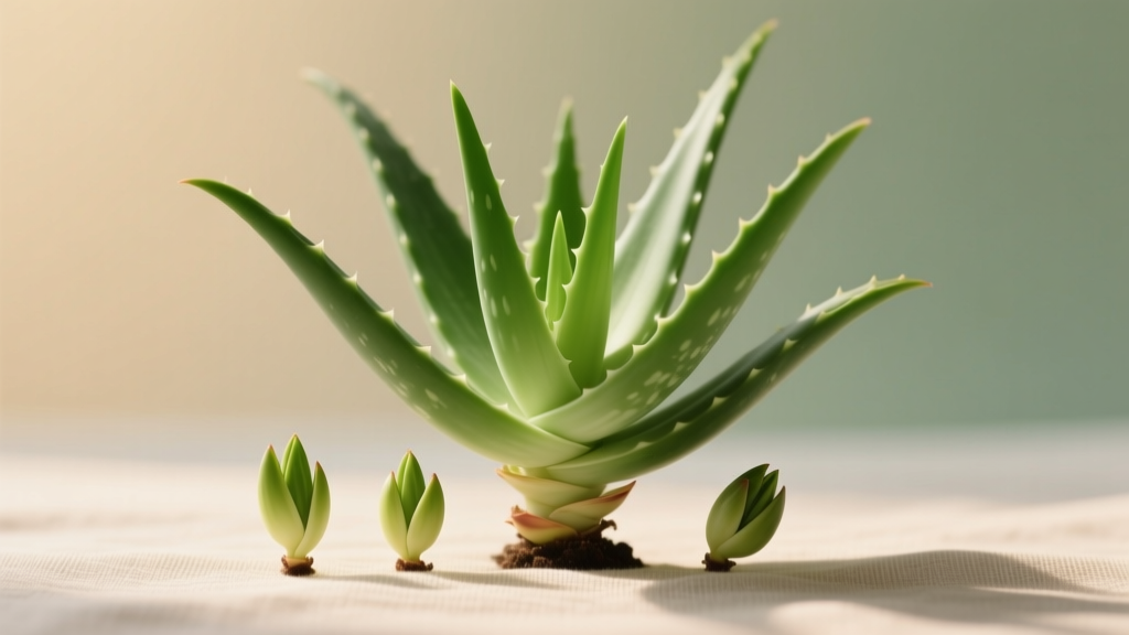 Aloe Propagation by Division: The Stress-Free Method