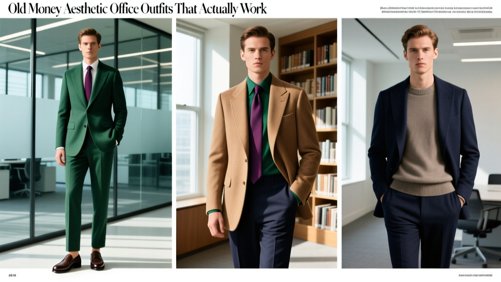 Old Money Aesthetic Office Outfits That Actually Work