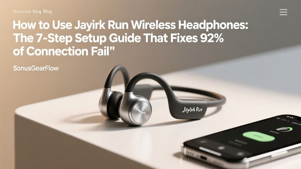 Jaybird Run Wireless Headphones Setup Guide