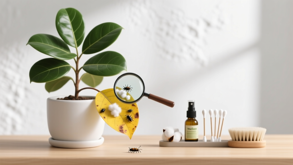 Prevent Mealybugs on Indoor Plants with Yellow Leaves