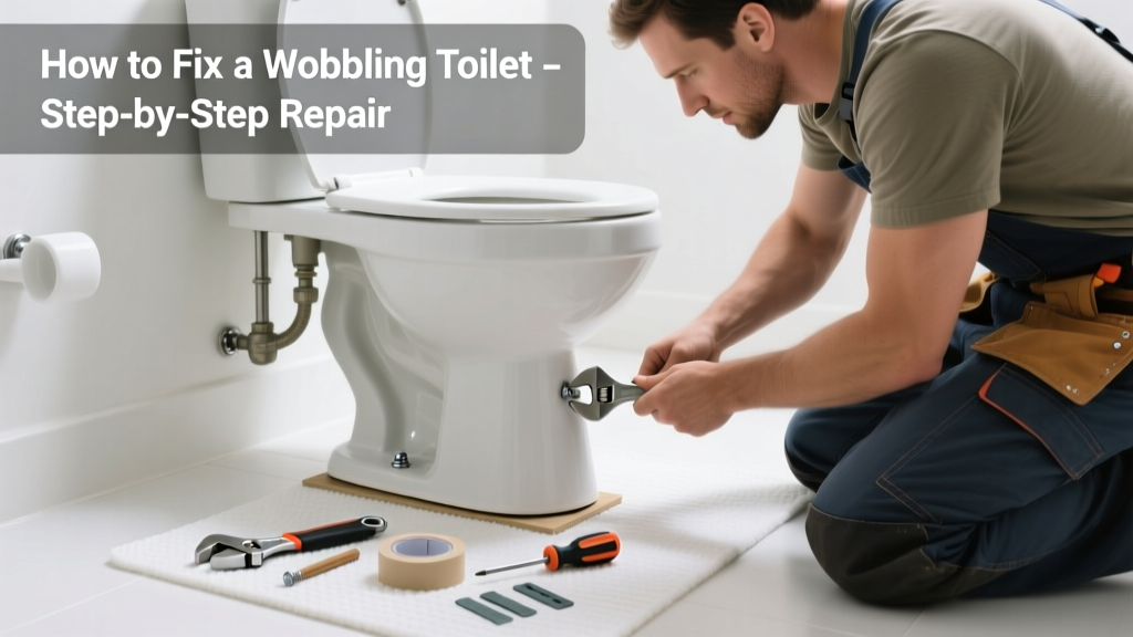 How to Fix a Wobbling Toilet: Step-by-Step Repair