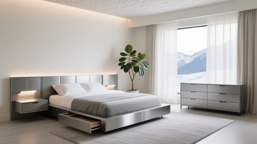 A-America Glacier Point Bedroom Set Glam (2026)