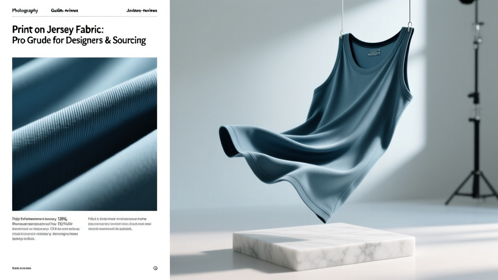 Print on Jersey Fabric: Pro Guide for Designers & Sourcing