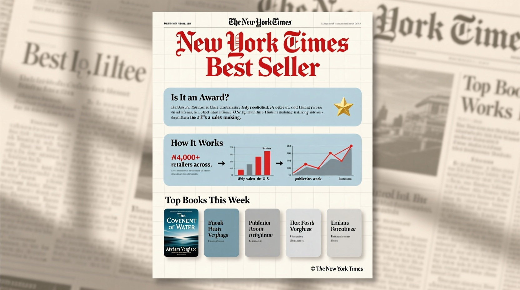 new york best times seller award book