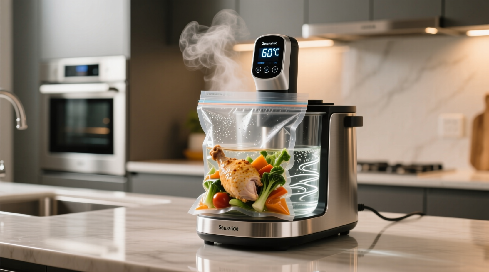 reheat leftovers in sous vide immersion circulator