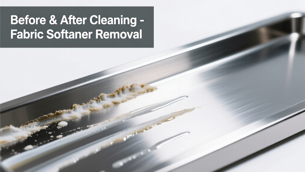 How to Remove Fabric Softener from Stainless Steel