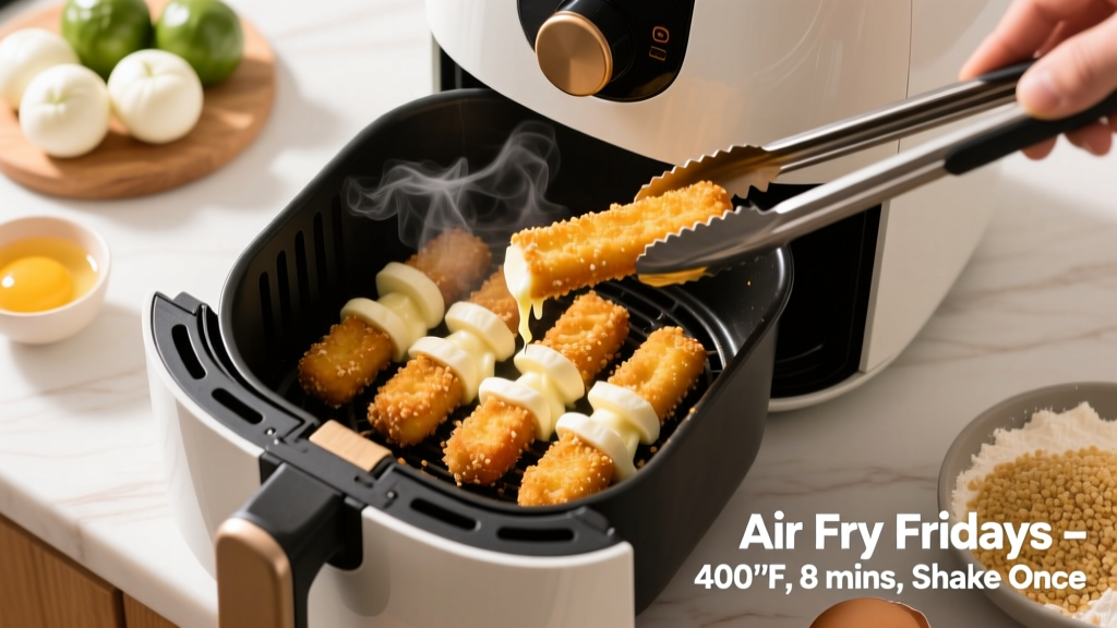 How to Air Fry Fridays Mozzarella Sticks Perfectly