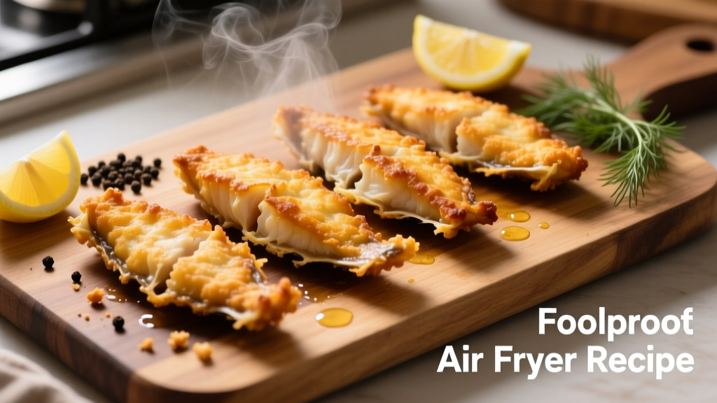 Air Fry Frozen Pollock Fillets: Crispy, Flaky & Foolproof