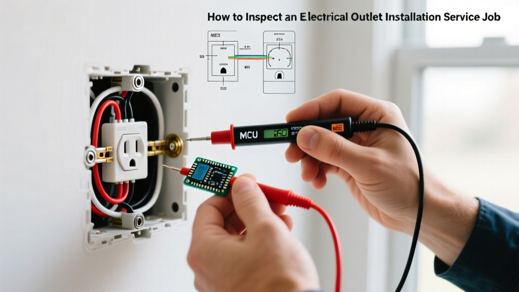 How to Inspect an Electrical Outlet Installation Service Job