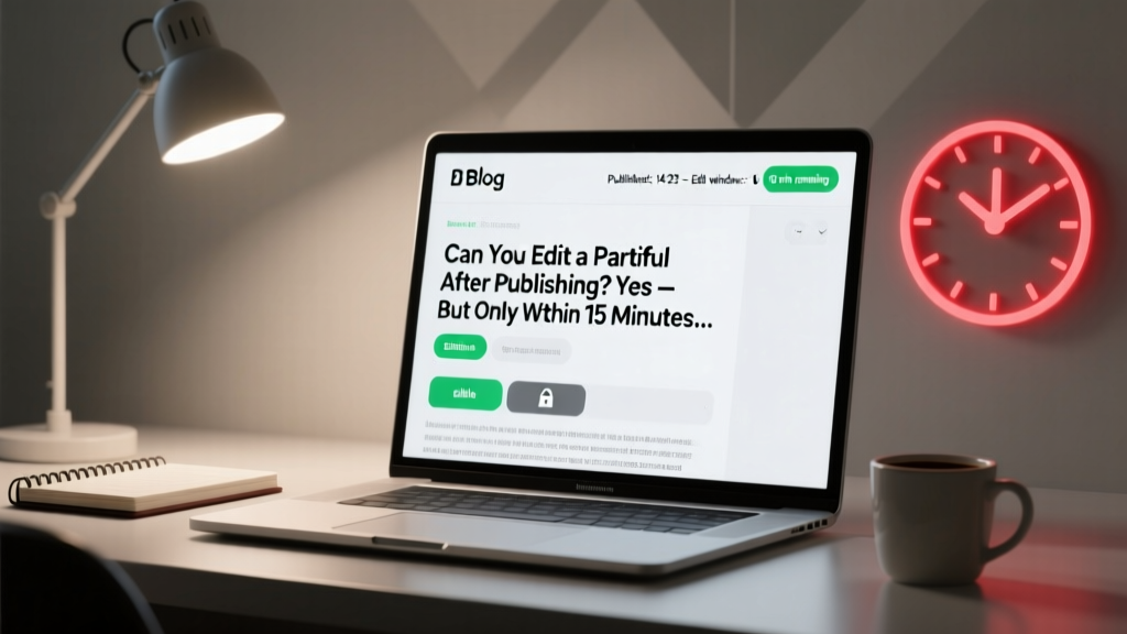 Edit Partiful After Publishing? Yes—But Only 15 Minutes