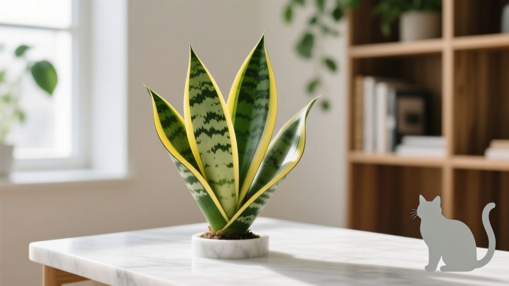 Save Your Variegated Snake Plant & Keep Cats Safe