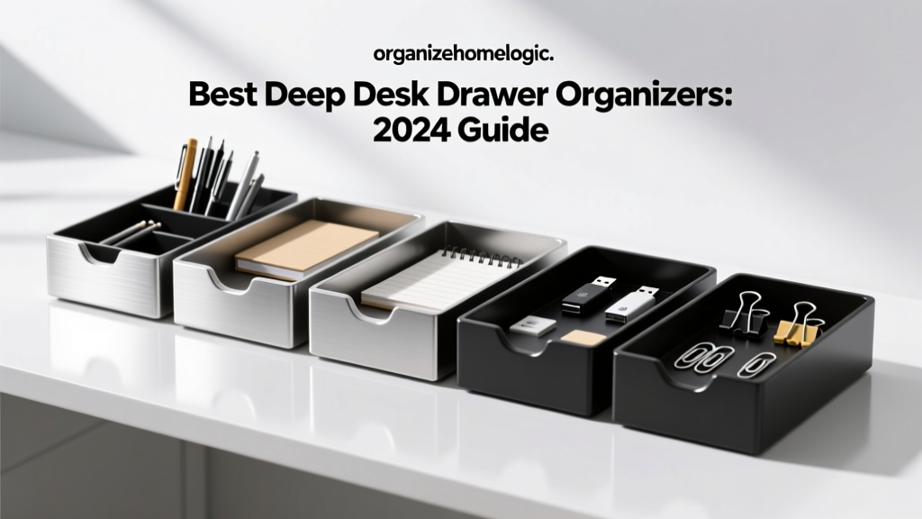 Best Deep Desk Drawer Organizers: 2024 Guide
