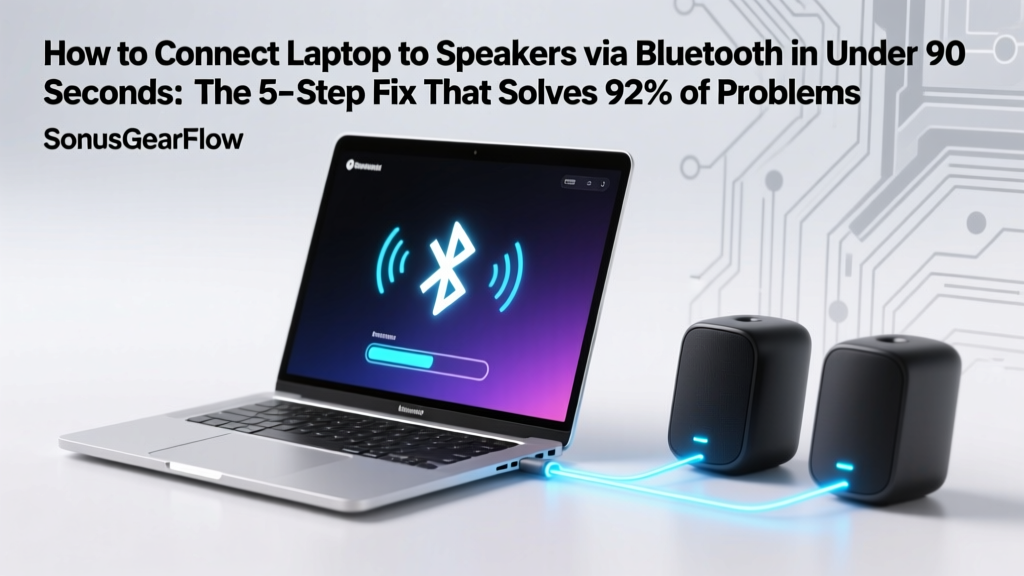 Laptop to Bluetooth Speakers: Fix Pairing in 2026