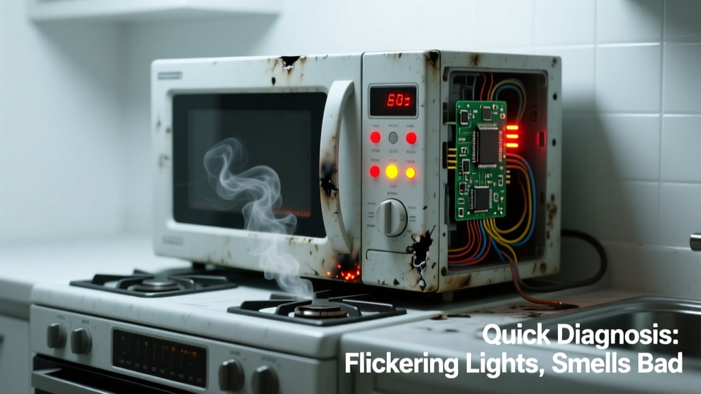 Flickering Lights Smells Bad: Quick Diagnosis
