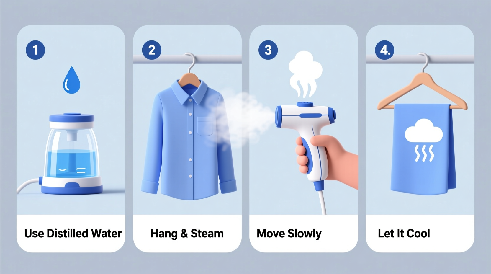 how to use a clothes steamer effectively instead of ironing shirts