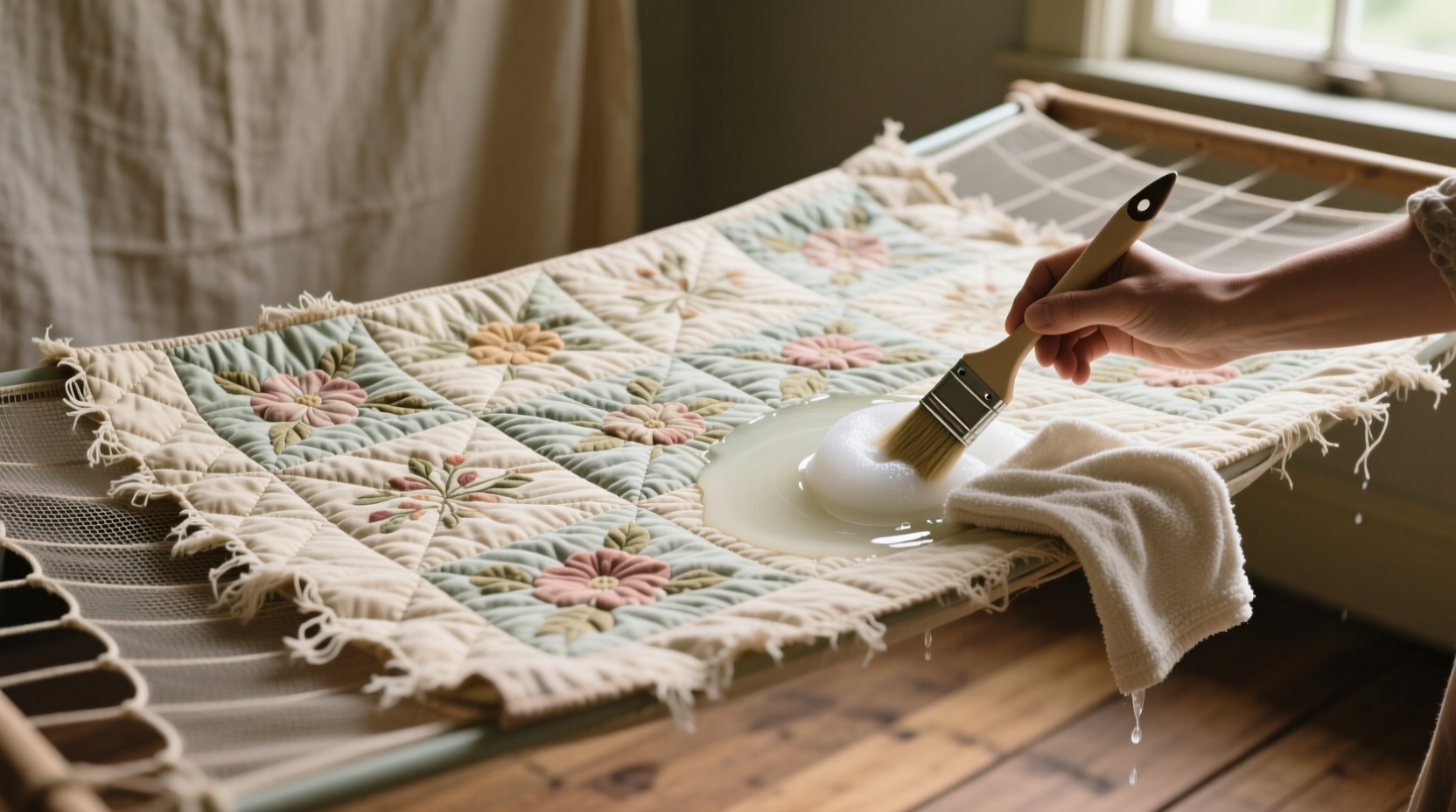 how to wash a vintage quilt safely