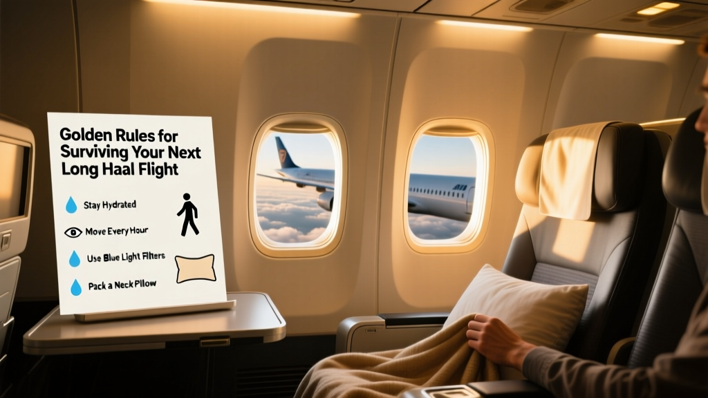 Golden Rules for Surviving Your Next Long Haul Flight