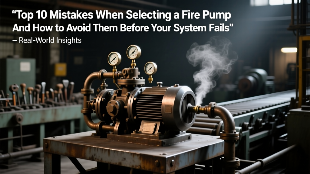 10 Fire Pump Selection Mistakes & How to Avoid Them