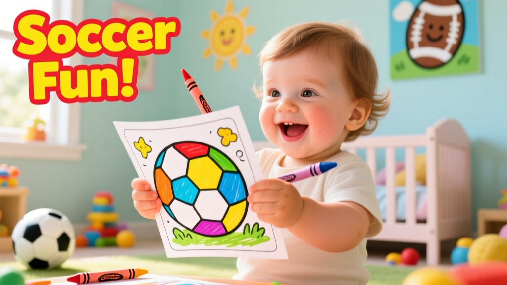 Popular Soccer Ball Coloring Pages for Soccer-Loving Toddlers and Preschoolers: Developmentally Supportive Designs for Ages 2–5