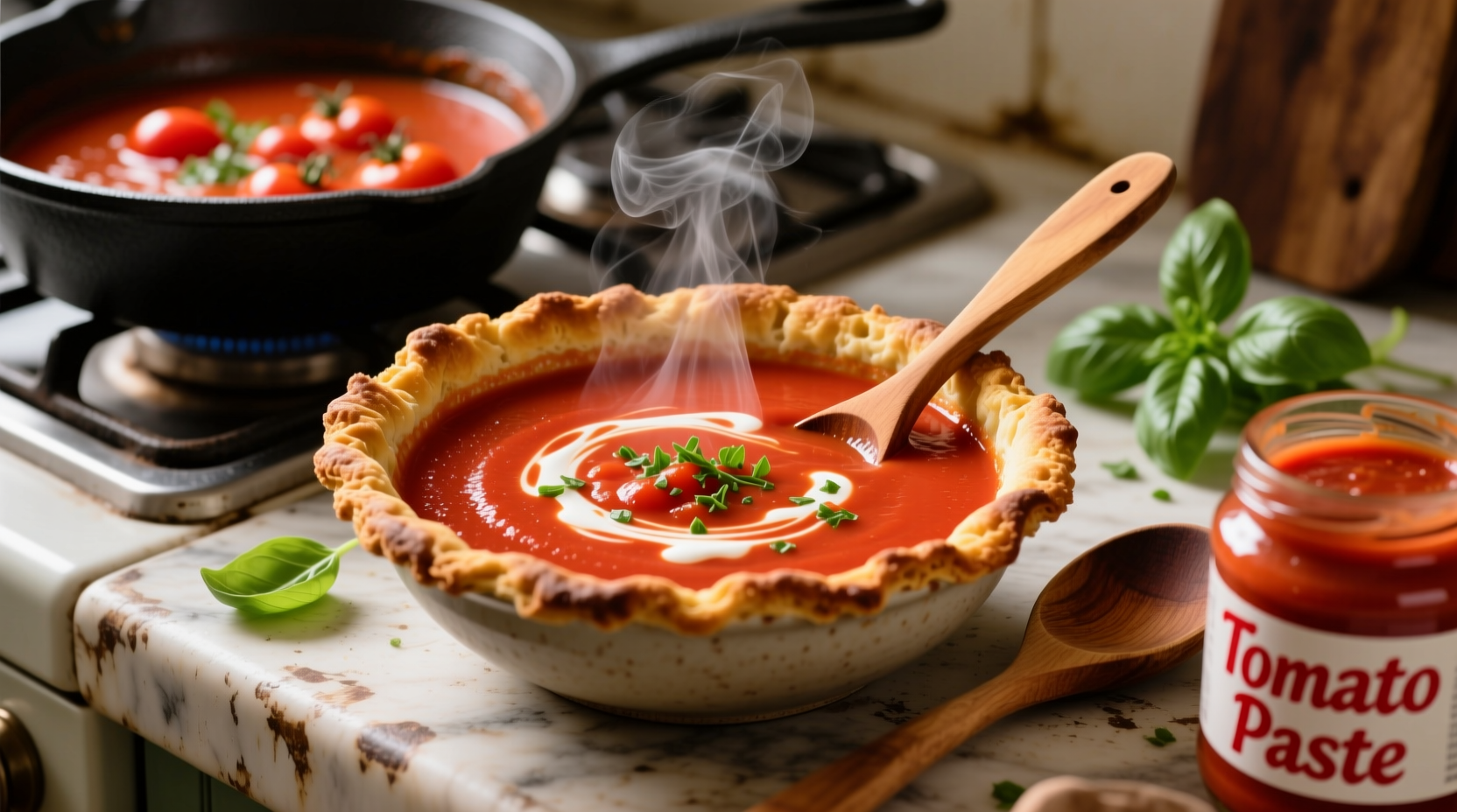 Perfect Tomato Soup Recipe with Tomato Paste (30-Minute)