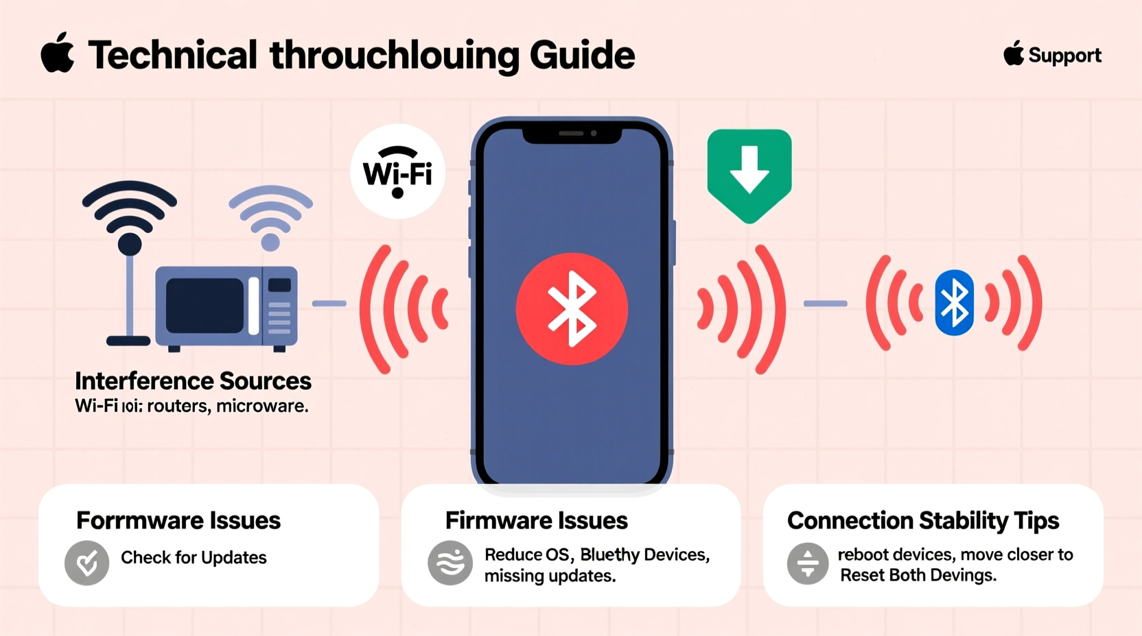 why does my bluetooth disconnect randomly interference or outdated firmware