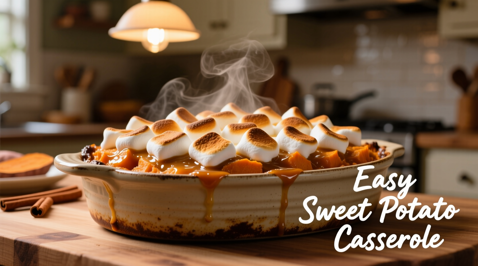Easy Sweet Potato Casserole with Marshmallows Recipe