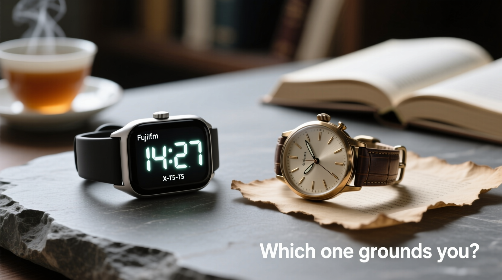digital watch vs analog which helps you stay more present