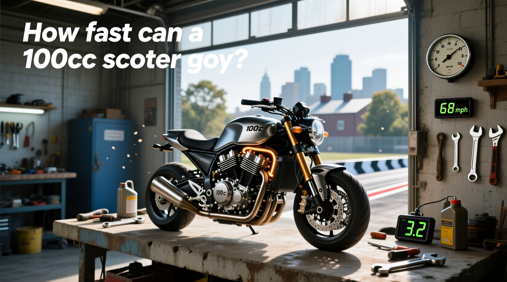 How to choose scooter engine,How fast can a 100cc scooter go?