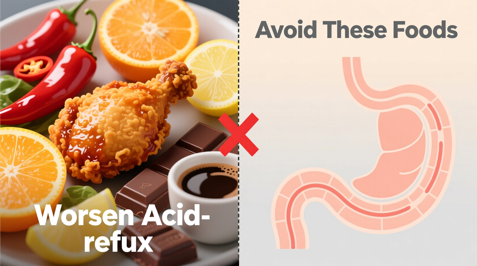 what foods worsen acid reflux