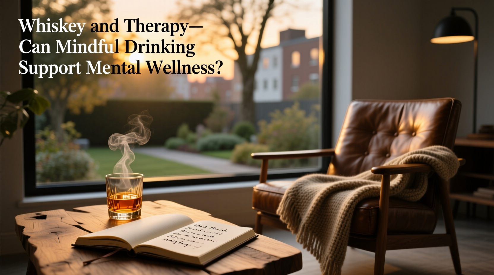 whiskey and therapy—can mindful drinking support mental wellness