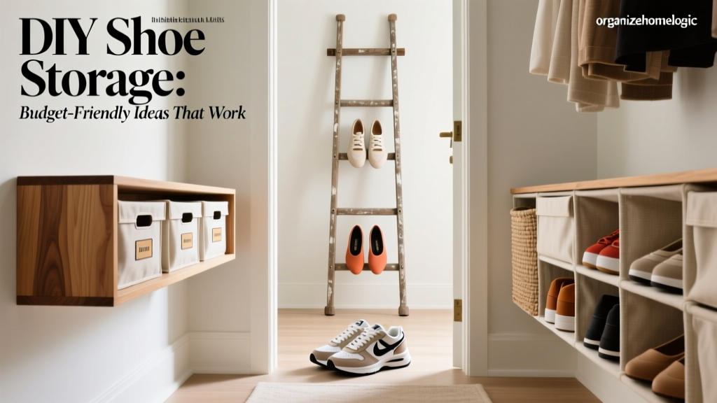 DIY Shoe Storage: Budget-Friendly Ideas That Work